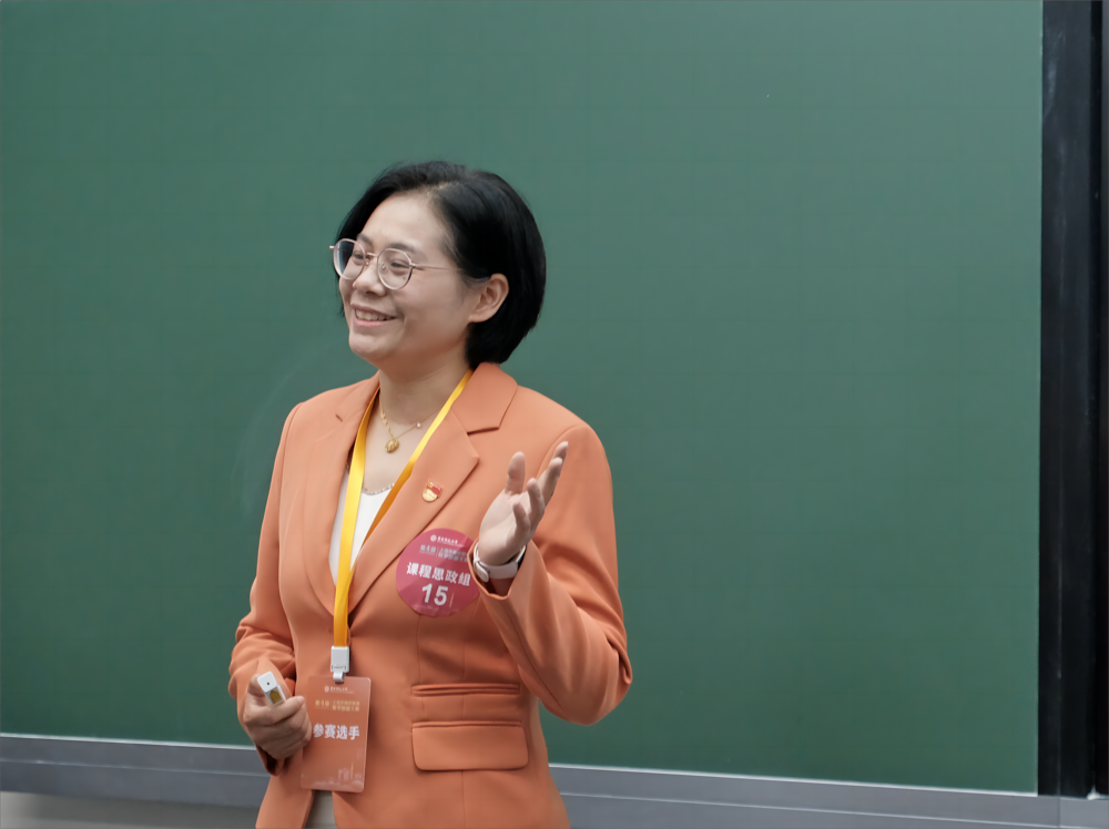 物流工程學院喬榛老師作現場匯報
