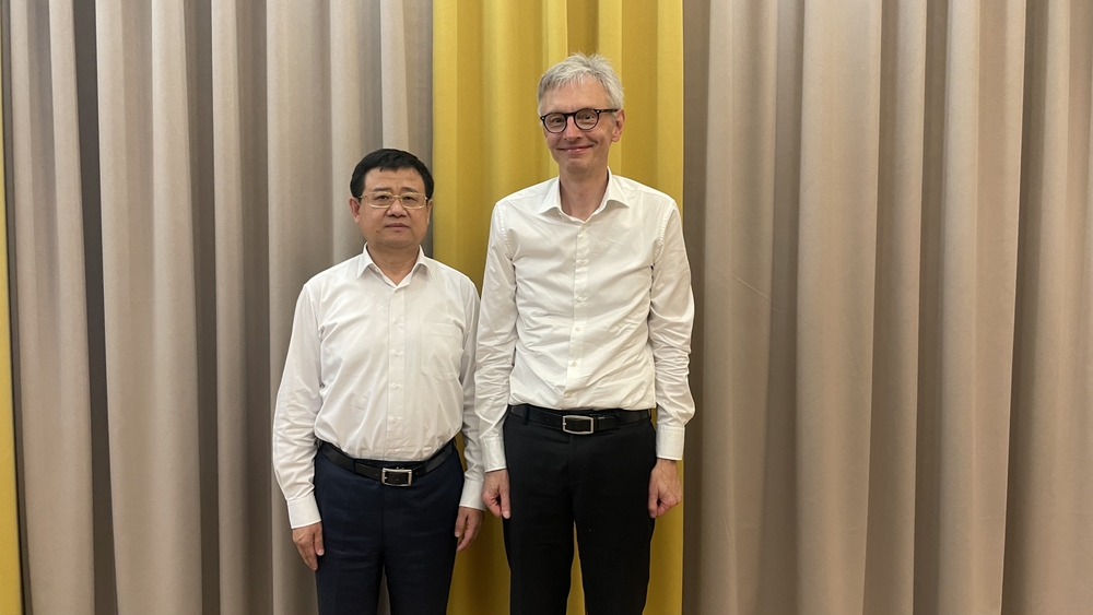 宋寶儒書記與羅思德參贊會談