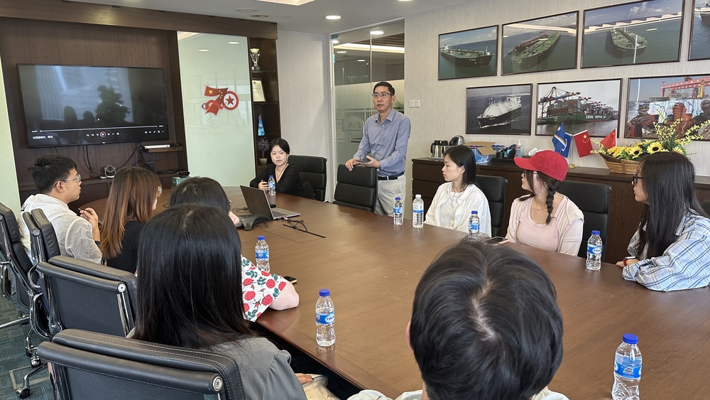 中船能源（新加坡）有限公司參訪