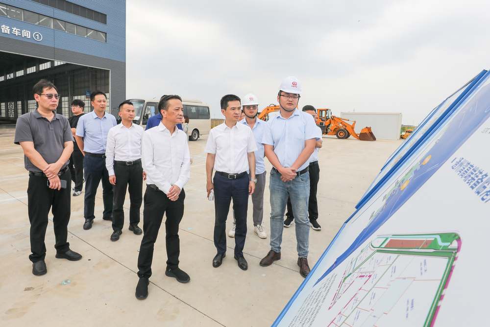 實地調研中鐵四局集團第九工程有限公司智能制造分公司