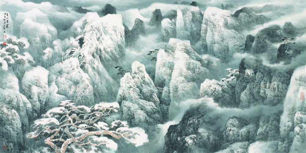 黃山雪霽