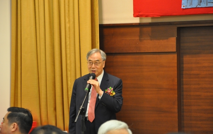 滬港校友聯合會主席單志明先生致辭