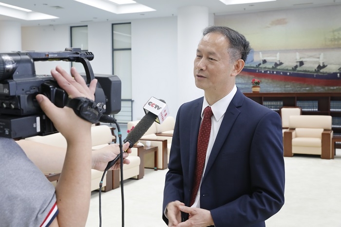 金永興書記接受央視采訪