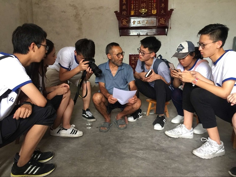 刻道歌曲傳承人吳治光講解刻道文化