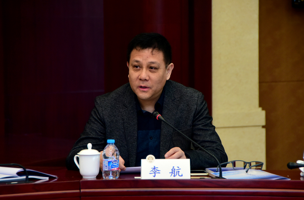 國家海洋局宣教中心副主任李航講話