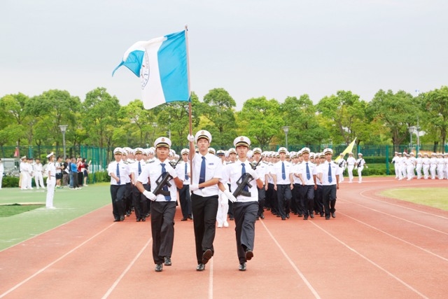 軍訓匯報分列式