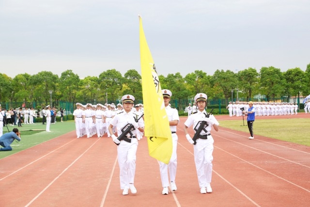 軍訓匯報分列式