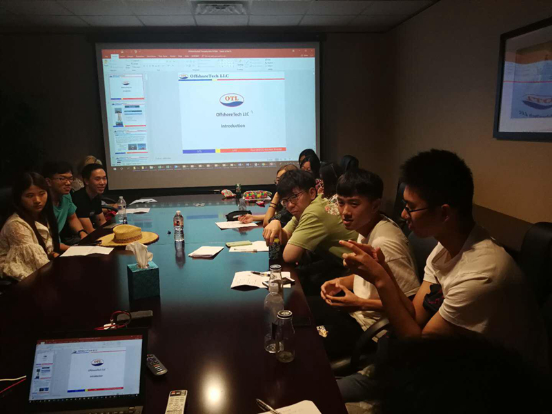  OTL公司交流（美國新奧爾良大學暑期學習項目）