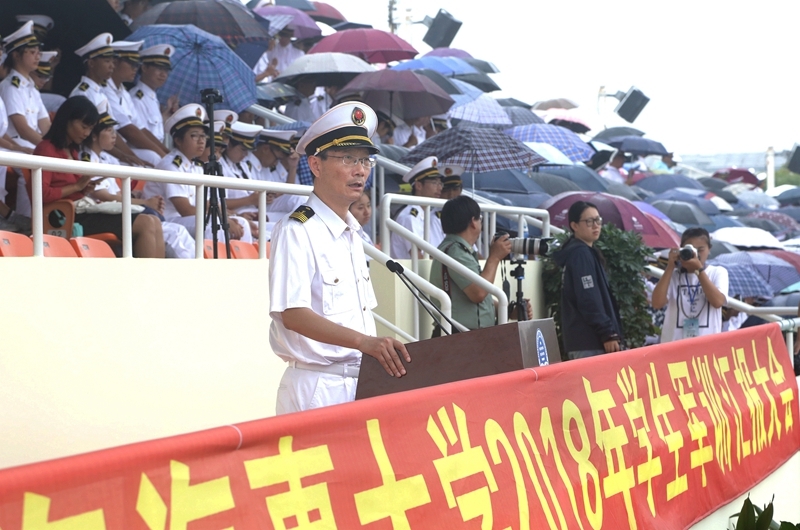 黃有方校長發表講話