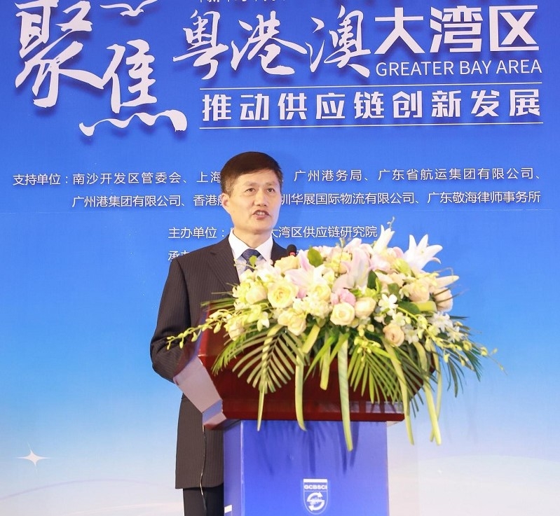 南沙開發區管委會副主任潘玉璋致辭