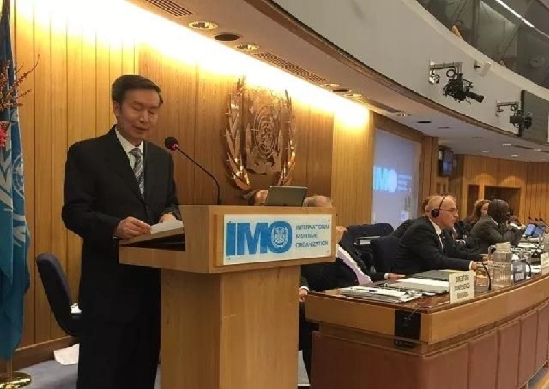 交通運輸部副部長何建中在IMO第30屆大會上發言，表示在上海建立MTCC-Asia，有力地推動了“安全、環保和高效航運”目標的實現