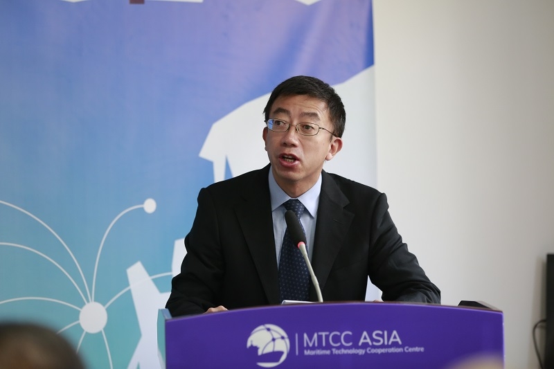 施欣副校長在MTCC-Asia首次亞洲區域研討會開幕式上致辭