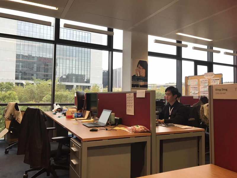 在企業實習