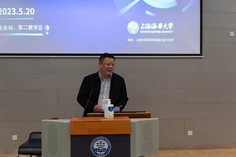 大賽評委會常務副主任楊志強教授致辭