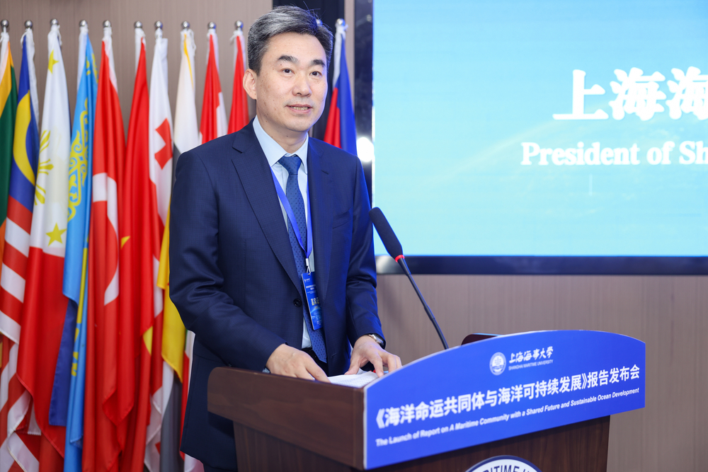 上海海事大學(xué)校長初北平致辭