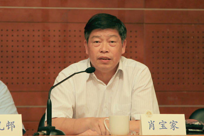 肖寶家副校長談教育保障工作