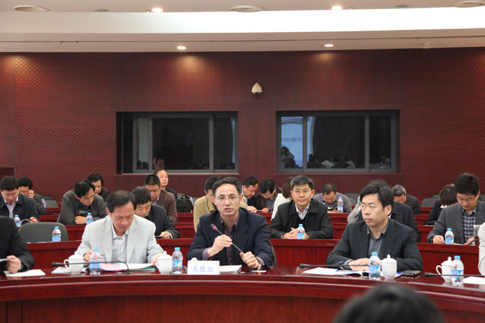 南京工業(yè)大學(xué)黨委常委吳勝紅介紹培訓(xùn)班概況