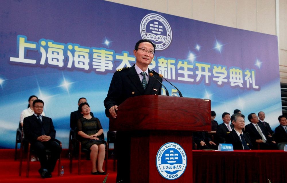 黃有方校長為新生開講大學第一課