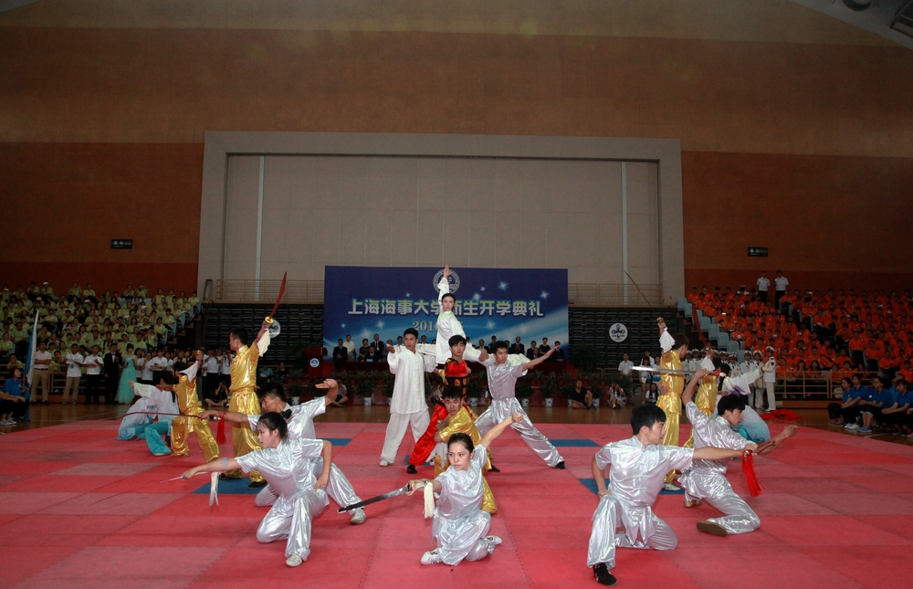 武術隊表演