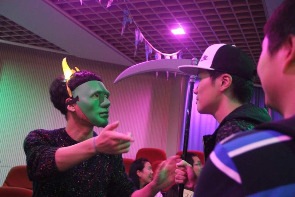 萬圣節主題英語角活動現場