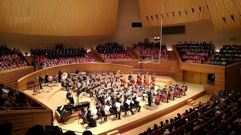 "青春放歌"演出現場