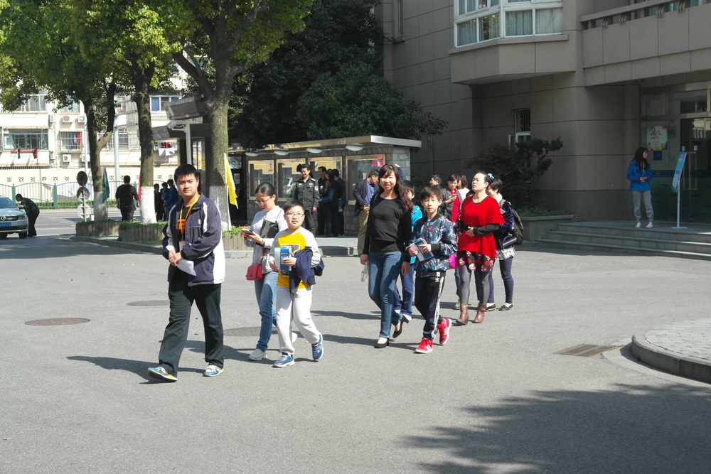 學生職業體驗暨校園開放日現場