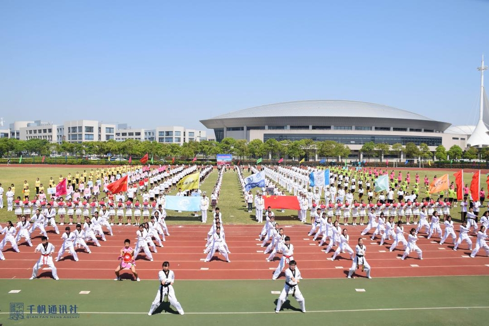 跆拳道表演