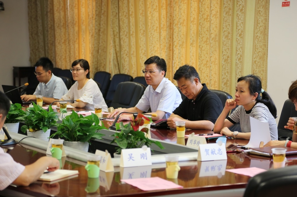 上海市科委秦文波副主任來訪