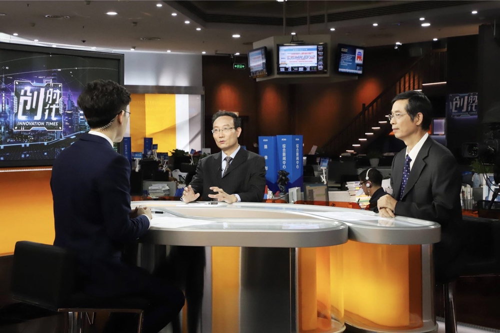 黃有方校長接受上海電視臺大型科創欄目《創時代》專題采訪