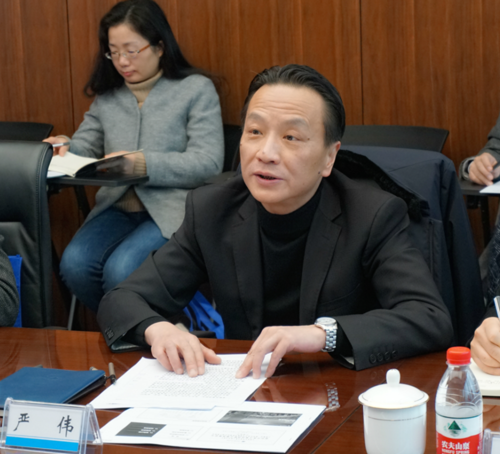 上海海事大學副校長嚴偉致辭