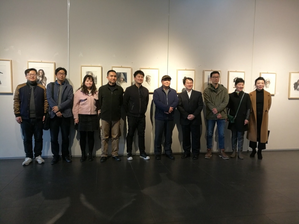 宋智容作品展在上海海事大學藝術館舉辦