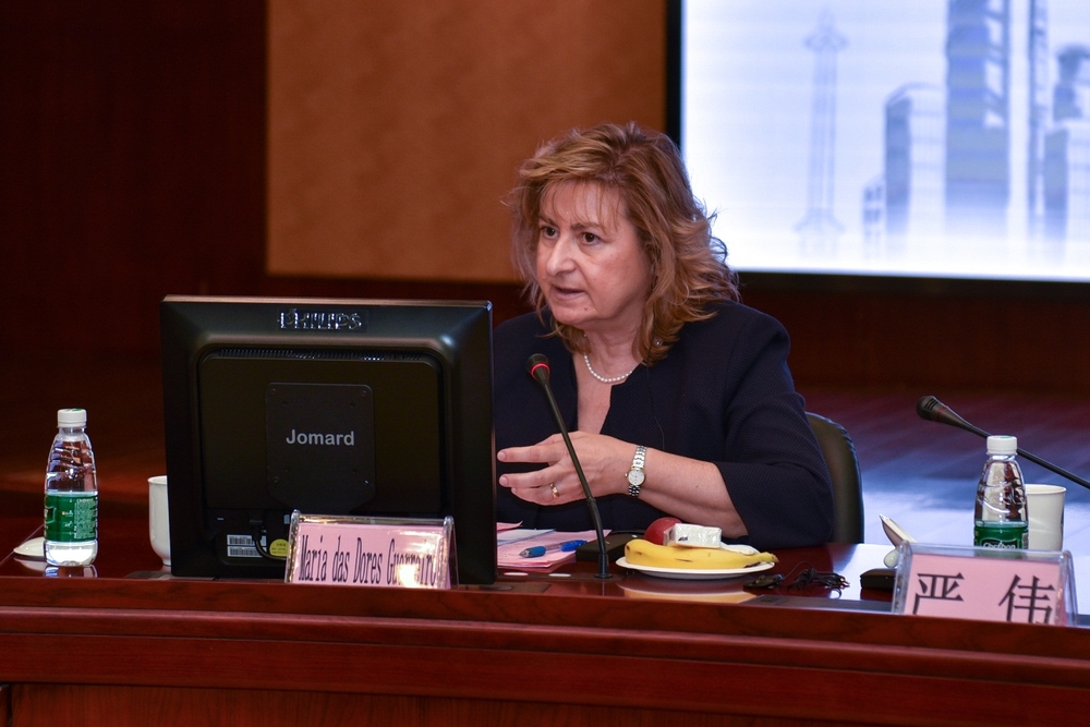 葡萄牙里斯本大學學院副校長Maria das Dores Guerreiro教授總結講話