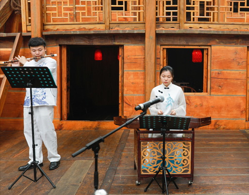 竹笛揚(yáng)琴合奏曲《紫竹調(diào)》