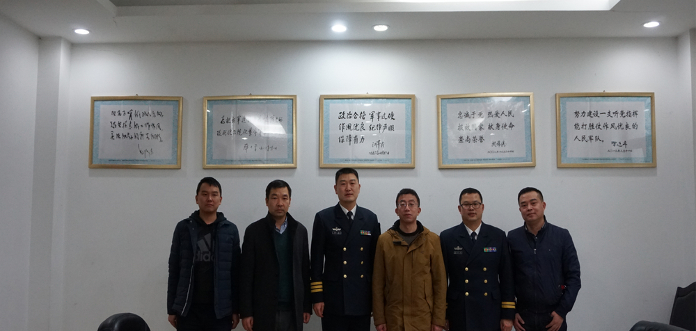 施欣副校長一行慰問共建部隊官兵