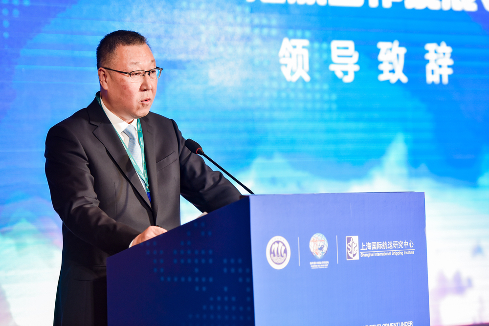 浙江省海港投資運營集團有限公司、寧波舟山港集團副總經理孫大慶致辭