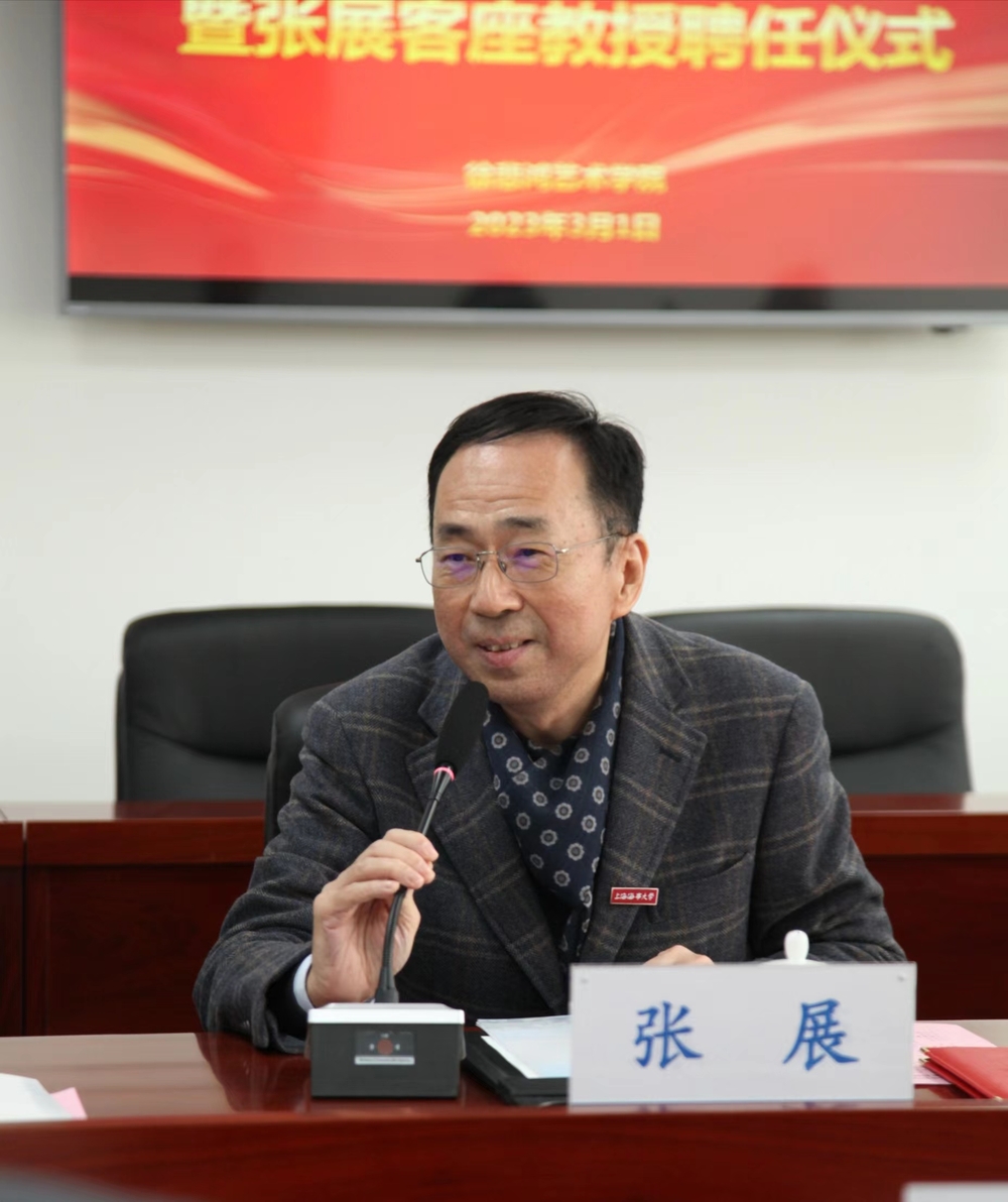 張展教授發(fā)言
