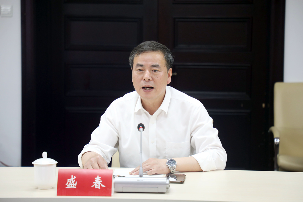 盛春副書記講話