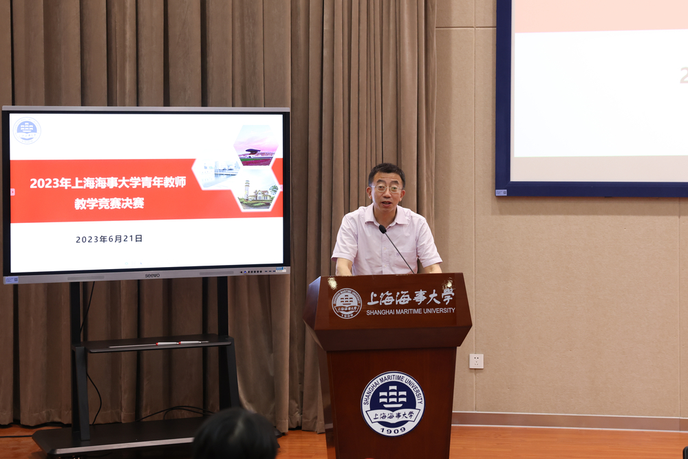 施欣副校長宣布比賽結果