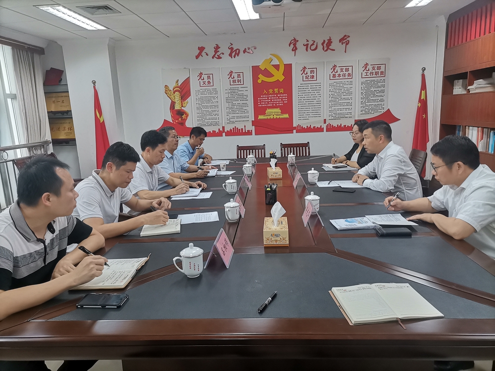 走訪欽州市委組織部