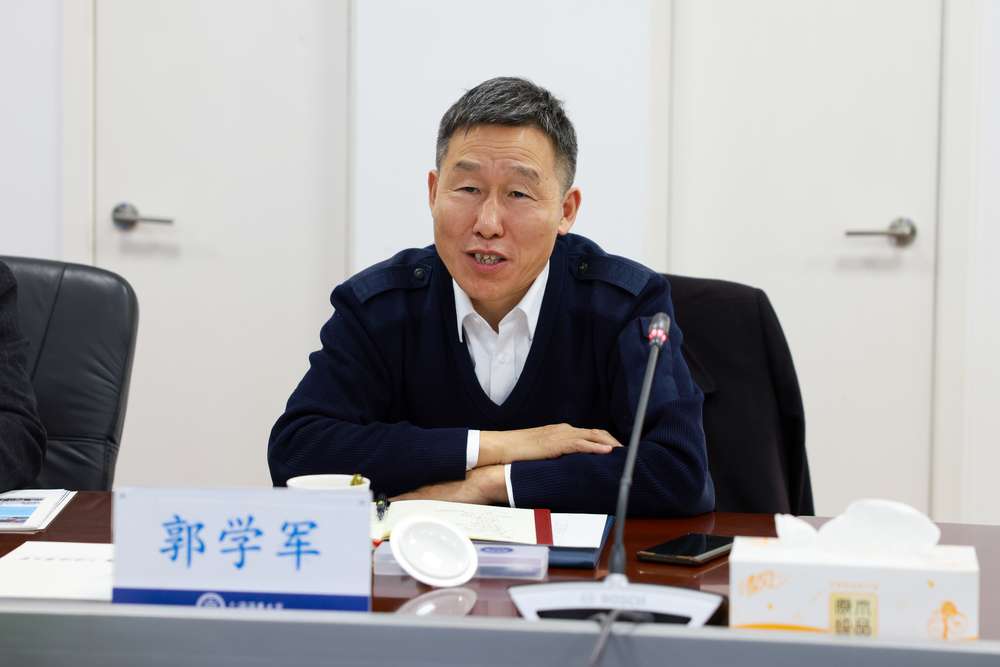 揚州海事局局長郭學軍講話