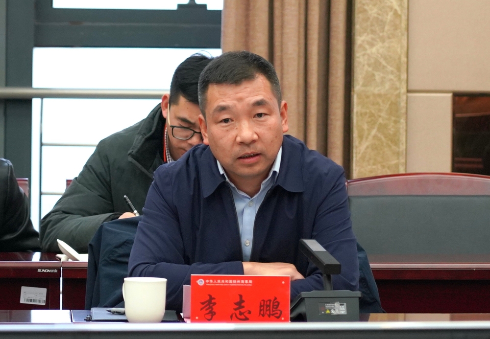 校黨委副書記、副校長李志鵬致辭