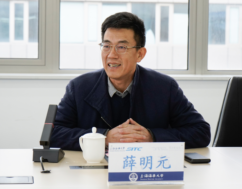 海豐國際執(zhí)行董事、航運(yùn)集團(tuán)總裁薛明元致辭