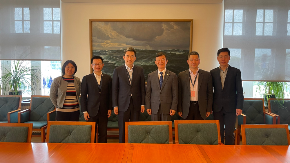 訪問世界海事大學