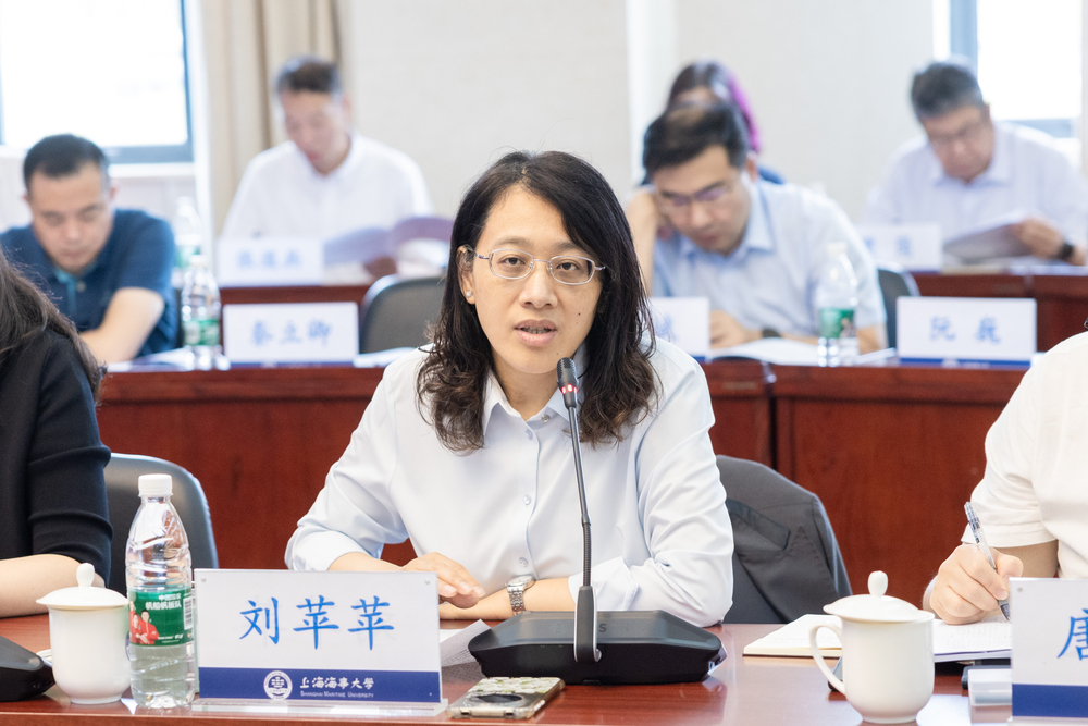 教育評估院副院長劉蘋蘋講話