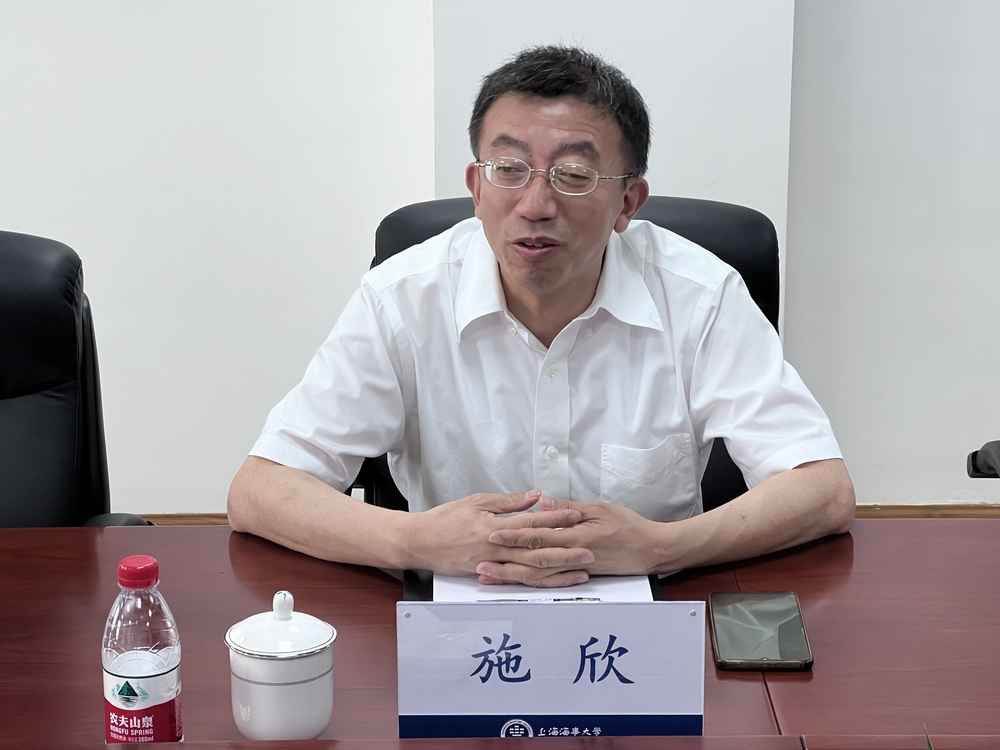 施欣副校長致歡迎辭