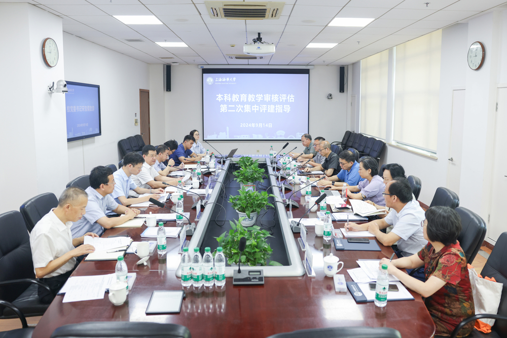 審核評估第二次集中評建指導現場