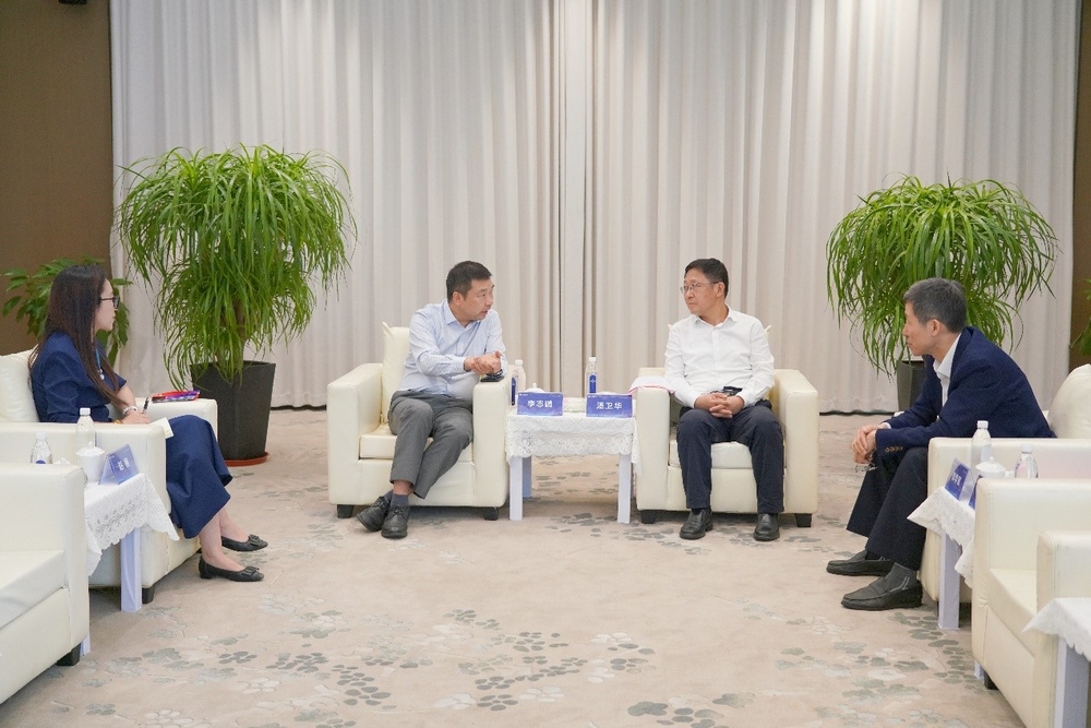 與揚州市副市長湯衛華座談交流