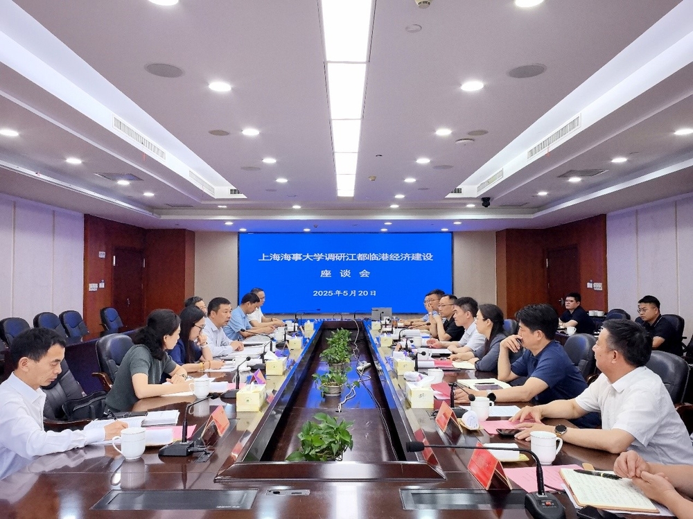 調研江都臨港經濟建設