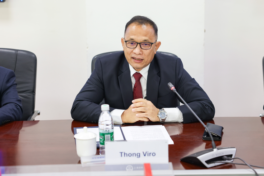 西哈努克自治港行政與港口副局長通.維羅（Thong Viro） 致辭