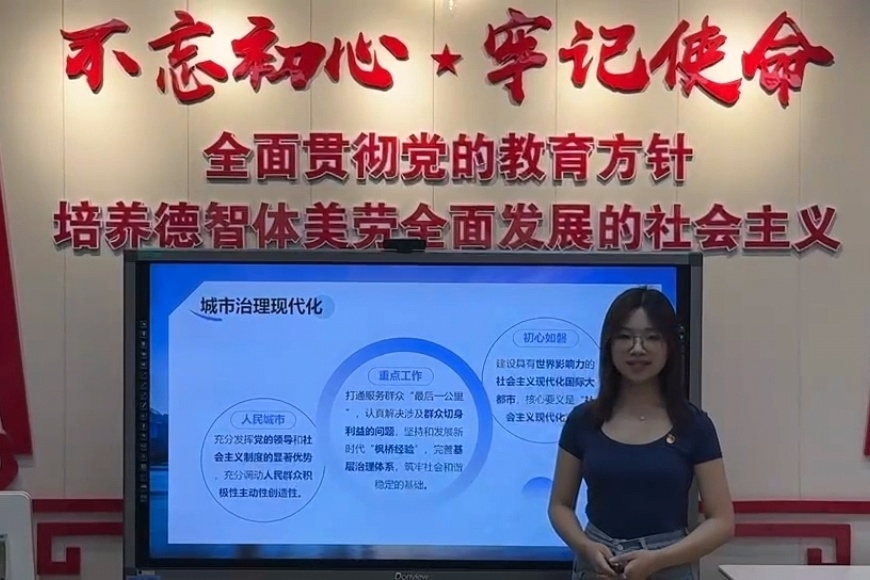羅棠萱同學宣講照片